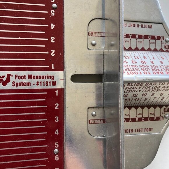 APEX Foot Measuring System 1131W Ladies/Women's Shoe Size Foot Measuring Tool - Picture 11 of 11